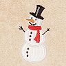 Linum Home Textiles 2-pack Snowman Embroidered Hand Towel Set