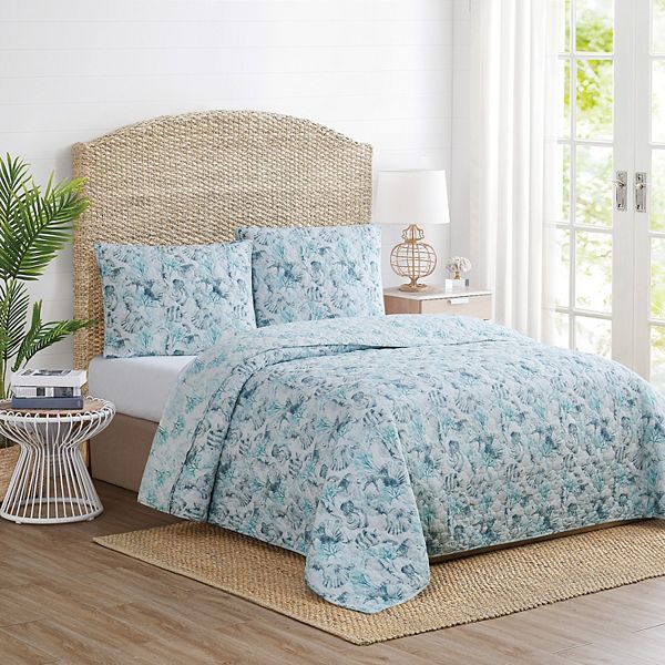Open Sea Reversible Quilt Set With Shams, Beachy Duvet Cover King Size Canada