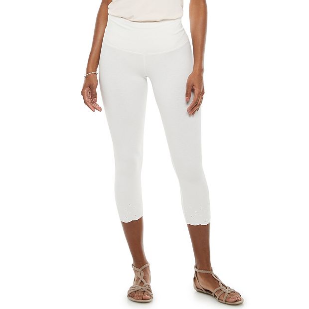 Women's Utopia by HUE Midrise Pixie Capri Leggings