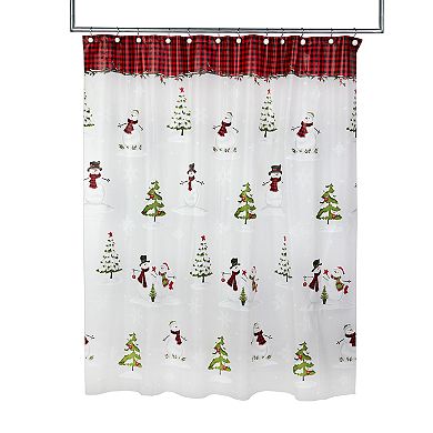 Saturday Knight, Ltd. Woodland Winter Shower Curtain