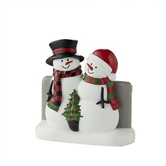 Saturday Knight, Ltd. Woodland Winter Toothbrush Holder