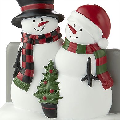 Saturday Knight, Ltd. Woodland Winter Toothbrush Holder