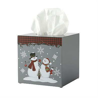 Saturday Knight, Ltd. Woodland Winter Tissue Box Cover