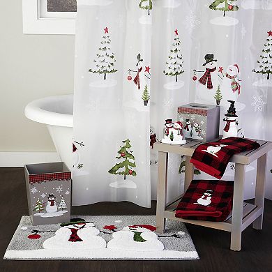 Saturday Knight, Ltd. Woodland Winter 2-Piece Hand Towel Set