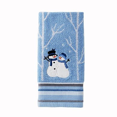Saturday Knight, Ltd. Winter Friends 2-Piece Hand Towel Set