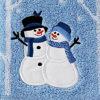 Saturday Knight, Ltd. Winter Friends 2-Piece Hand Towel Set