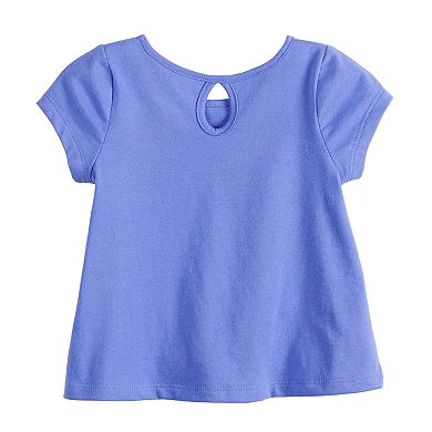 Baby Girl Jumping Beans Swing Tee With Keyhole