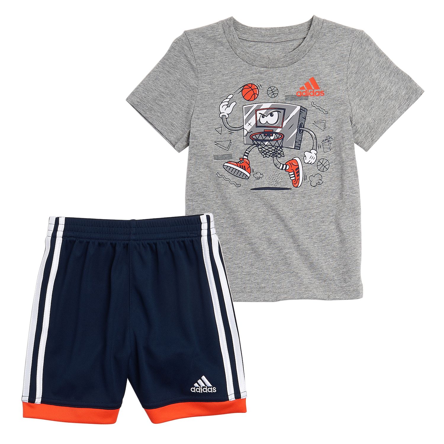 boys adidas short sets