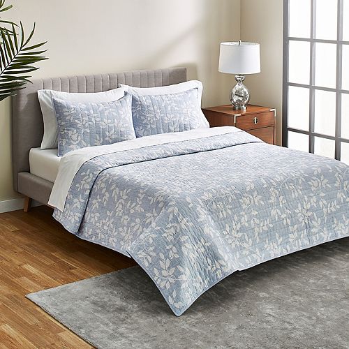 Scott Living Pacific Meadow Quilt Set with Shams