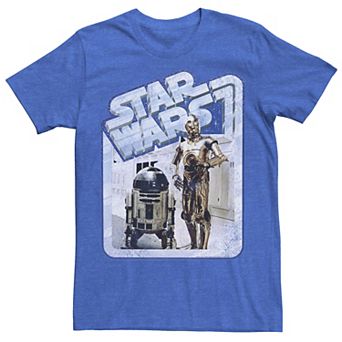 Men's Star Wars R2-D2 and C-3PO Graphic Tee