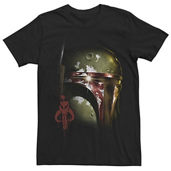 Men's Star Wars Boba Fett Helmet Graphic Tee