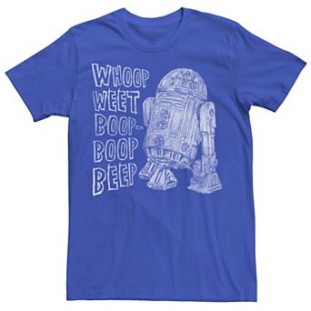 Men's Star Wars R2-D2 Words of Wisdom Tee