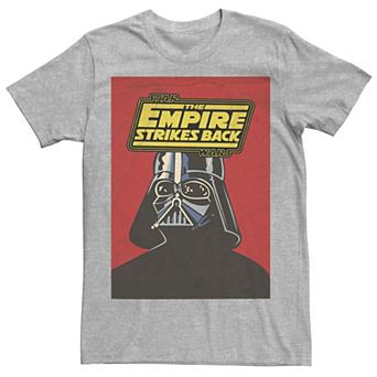 Men's Star Wars Darth Vader Red Vintage Trading Card Tee