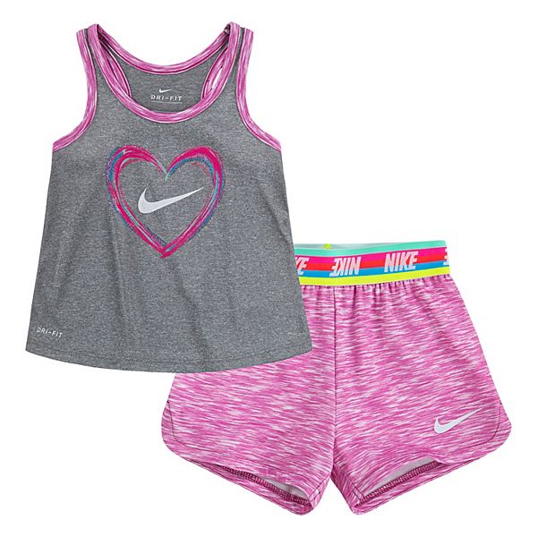 Nike tank top store and shorts set