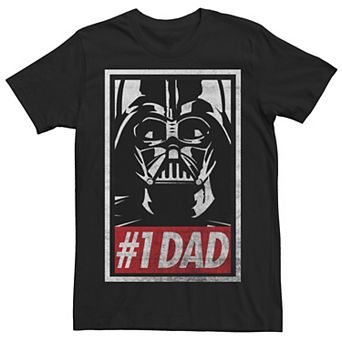 Men's Star Wars Darth Vader #1 DAD Propaganda Tee