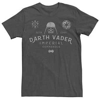 Men's Star Wars Vader Imperial Commander Vintage Craft Tee