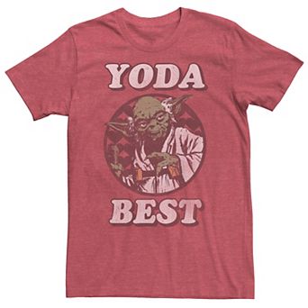 Men's Star Wars Yoda Best Vintage Valentine's Tee