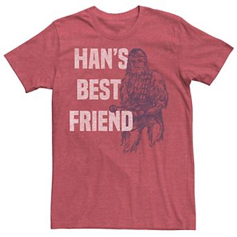 Men's Star Wars Chewbacca Han's Best Friend Z1 Tee