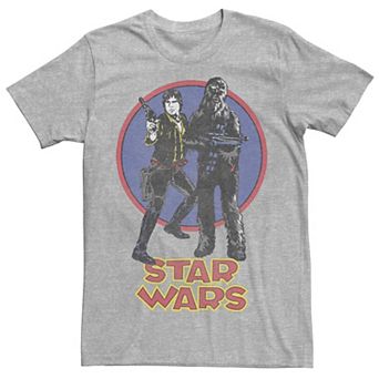 Men's Star Wars Vintage Han And Chewie Tee