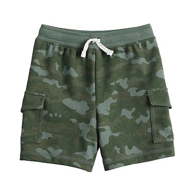 Toddler Boy Jumping Beans® Camo Knit Cargo Shorts