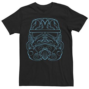 Men's Star Wars Stormtrooper Line Art Graphic Tee