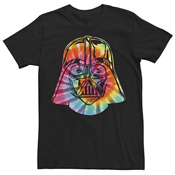 Men's Star Wars Tie-Dye Darth Vader Mask Tee
