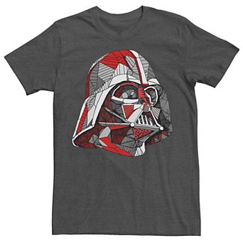 Men's Star Wars Darth Vader Abstract Helmet Graphic Tee
