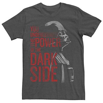 Men's Star Wars Vader You Underestimate The Power Tee
