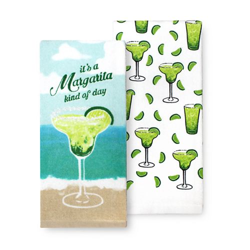 Celebrate Summer Together Margarita Kitchen Towel 2-pk.