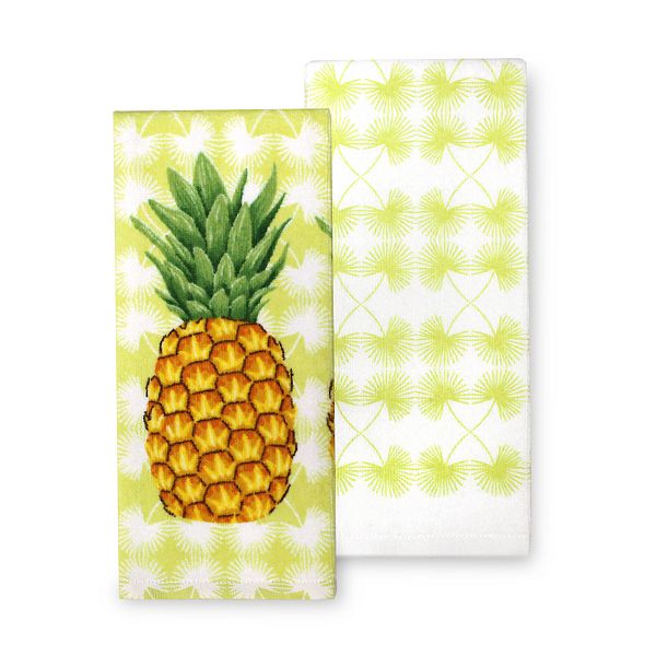 Celebrate Together™ Summer Pineapple Kitchen Towel 2pk.