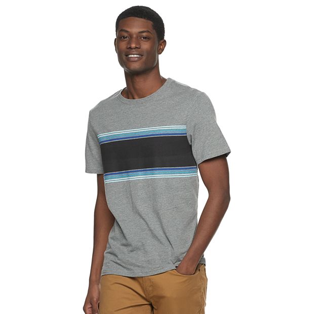 Striped Crew-Neck T-Shirt for Men