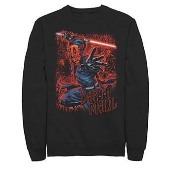 Men's Star Wars Darth Maul Animated Action Sweatshirt