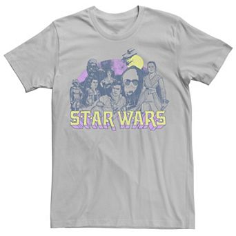 Men's Star Wars The Rise of Skywalker Vintage Collage Tee