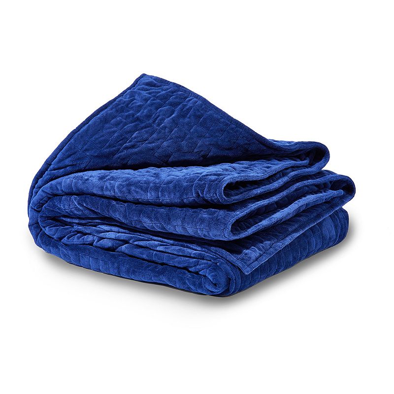 UPC 810094030117 product image for Gravity 25-lb. Single Sized Weighted Blanket, Blue, 25 LBS | upcitemdb.com