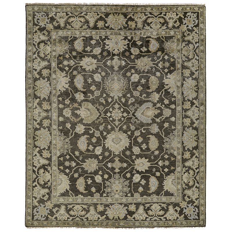 Weave & Wander Alden Rug, Grey, 8X10 Ft