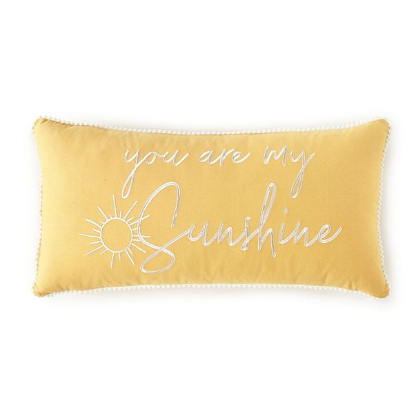 You are my hot sale sunshine throw pillow