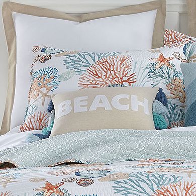Beach Throw Pillow