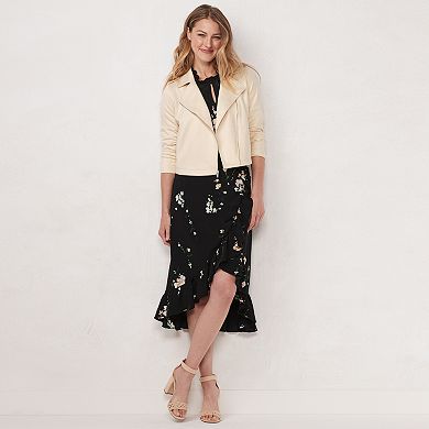 Women's LC Lauren Conrad Floral Wrap Skirt