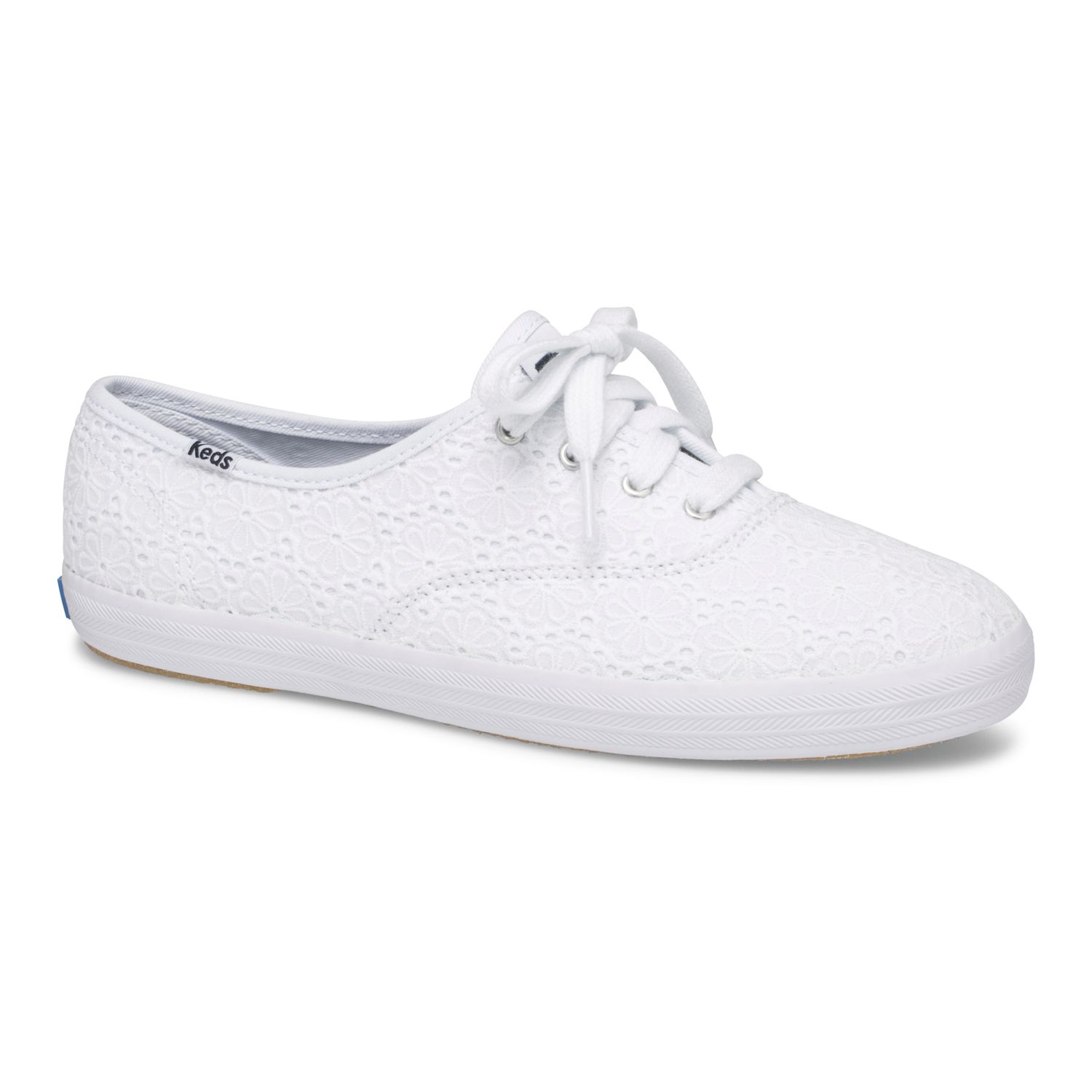 keds white eyelet shoes