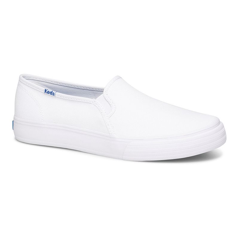 UPC 884506605927 product image for Keds Double Decker Women's Slip-On Sneakers, Size: 9, White | upcitemdb.com
