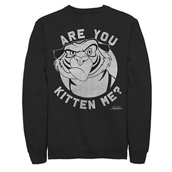Men's Disney's Aladdin Rajah Are You Kitten Me Fleece