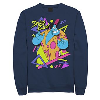 Men's Disney's Aladdin Genie Retro 90's Style Fleece