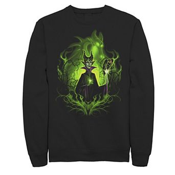 Disney's Sleeping Beauty Men's Dark Detailed Maleficent Sweatshirt