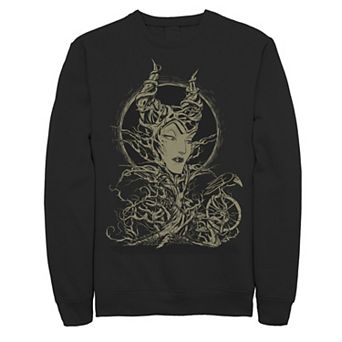 Disney's Sleeping Beauty Maleficent Men's Crow Branches Sweatshirt