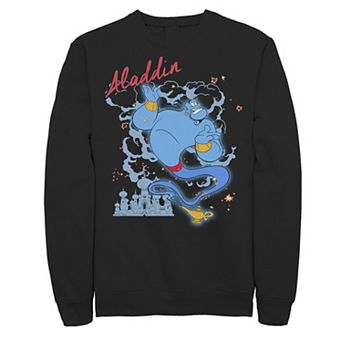 Disney's Aladdin Genie Men's Smoke & Sparkle Sweatshirt