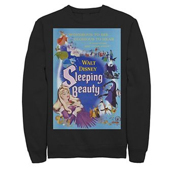 Disney's Sleeping Beauty Men's Vintage Movie Poster Sweatshirt