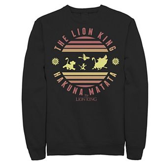 Disney's The Lion King Men's Hakuna Matata Gradient Sweatshirt