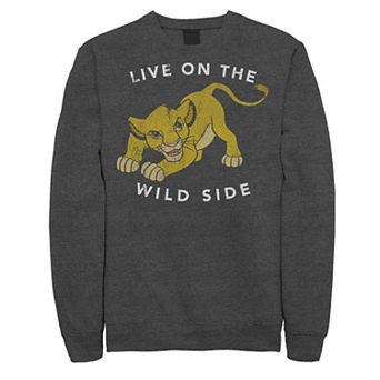 Men's Disney's The Lion King Simba Wild Side Fleece