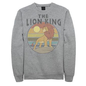 Disney's Lion King Simba Men's Sunset Sweatshirt