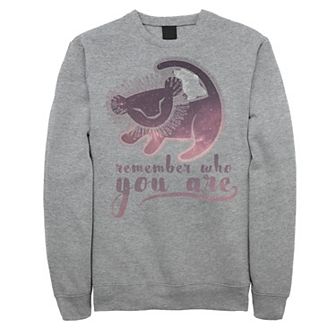 Men's Disney Lion King Simba Remember Painting Sweatshirt